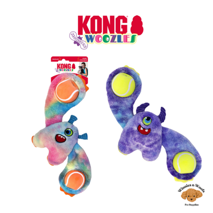 KONG Woozles Dog Toys With Squeaker