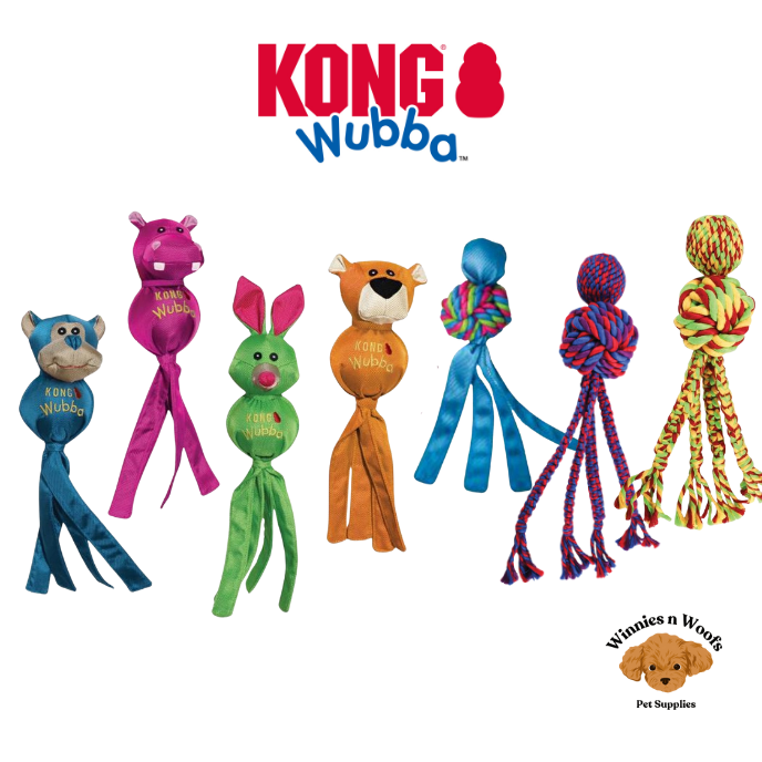 KONG Wubba Range Dog Toy - Perfect for Your Pet's Fun Time